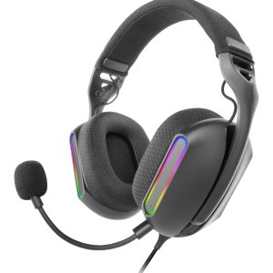Auriculares Gaming con Micrófono Mars Gaming MH-PRO/ Jack 3.5/ USB/ Negros