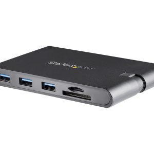 Startech USB C Multiport Adapter, USB Type-C Mini Dock with HDMI 4K or 1080p VGA Video, 100W PD Passthrough, 3x USB…
