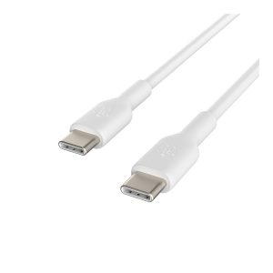 Belkin BoostCharge - Cabo USB - USB-C (M) para USB-C (M) - 1 m - branco