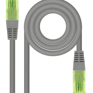 Cable de Red RJ45 UTP Nanocable 10.20.1430 Cat.6/ 30m/ Gris