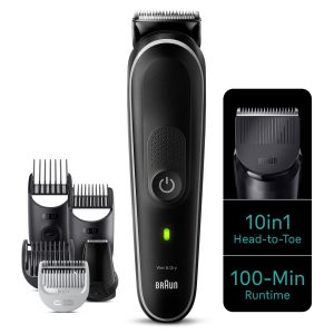 Recortadora Braun All in One Series 5 MGK5440/ con Batería/ 10 Accesorios