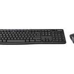 Logitech MK270 Wireless Combo - Conjunto de teclado e rato - sem fios - 2.4 GHz - Reino Unido