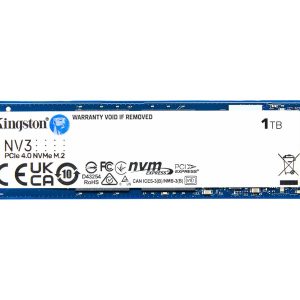 Kingston NV3 - SSD - 1 TB - interna - M.2 2280 - PCIe 4.0 x4 (NVMe)