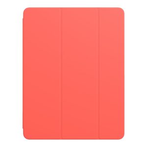 Apple Smart - Capa flip cover para tablet - poliuretano - citrinos rosa - 12.9"