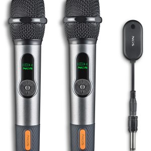 Pack de 2 Micrófonos Inalámbricos NGS Singer Star Duo