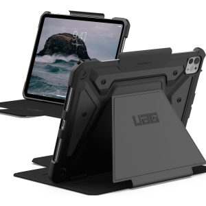 UAG - Capa flip cover para tablet - resistente - poliuretano (PU) - preto