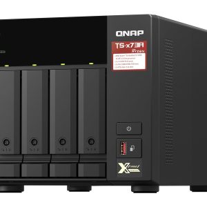 QNAP TS-473A - Servidor NAS - 4 baias - SATA 6Gb/s - RAM 8 GB - 2.5 Gigabit Ethernet