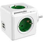 Allocacoc PowerCube original usb - Unidade de distribuição de potência - AC 220-240 V - conectores de saída: 4 (CEE…