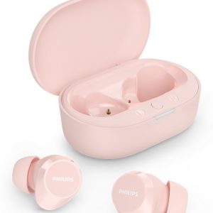 Auriculares Bluetooth Philips TAT1209 con estuche de carga/ Autonomía 6h/ Rosas