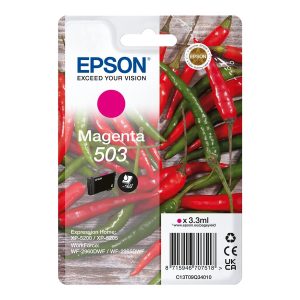 Epson 503 - 3.3 ml - magenta - original - blister com RF/alarme acústico - tinteiro