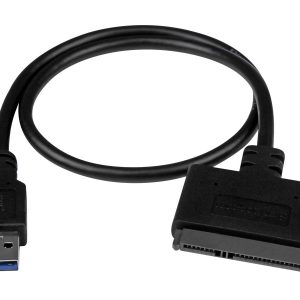 Startech USB 3.1 to 2.5" SATA Hard Drive Adapter - USB 3.1 Gen 2 10Gbps with UASP External HDD/SSD Storage Converter…