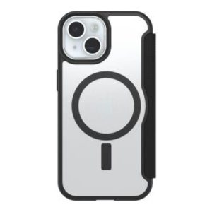 OtterBox React Folio MagSafe Apple iPhone 17e/16e/15/14/13 Black Crystal - clear/black - ProPack