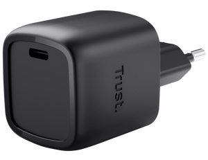 Cargador de Pared GaN Trust Maxo 30W/ 1xUSB Tipo-C/ 30W