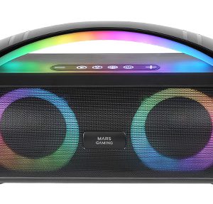 Altavoz con Bluetooth Mars Gaming MS-PULSE/ 50W RMS/ 2.0/ Negro