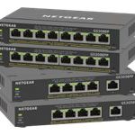 NETGEAR Plus GS308EPP - Interruptor - inteligente - 8 x 10/100/1000 (PoE+) - desktop, montável na parede - PoE+ (123 W)