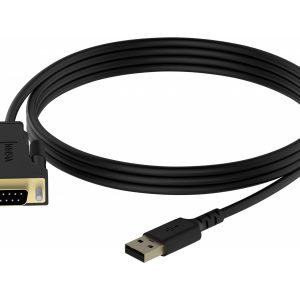 USB to Serial RS232 adaptor - works with mac and windows - installed as standard com port - 480 mbps - voltage to 5v -…