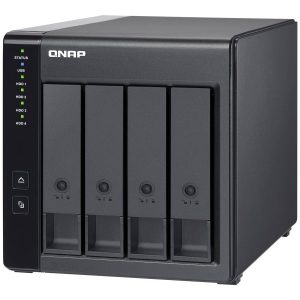 QNAP TR-004 - Matriz de disco rígido - 0 TB - 4 baias (SATA-300) - USB 3.2 Gen 1 (externo)