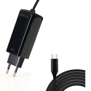 Cargador de Portátil GaN TooQ TQLC-USBCGAN100PD-C USB Tipo-C/ 45W/ Automático/ Voltaje 5-20V