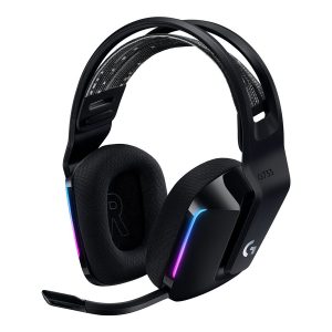 Auriculares Gaming Sem Fios com Microfone Logitech G733/ Pretos