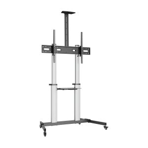 Soporte de Suelo con Ruedas Aisens FT100TE-259 para TV de 60-100"/ hasta 100kg