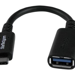 StarTech.com USB-C to USB Adapter - 6in - USB-IF Certified - USB-C to USB-A - USB 3.1 Gen 1 - USB C Adapter - USB Type…