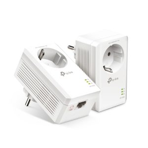 Adaptador Powerline TP-Link TL-PA7017P KIT AV1000 1000Mbps/ Alcance 300m/ Pack de 2
