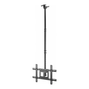 Display ceiling mount - fits monitors and displays 32 to 75" with VESA sizes from 100 x 100 to 600 x 400 - distance…