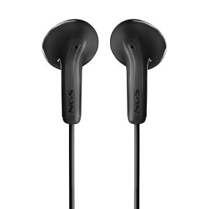 Auriculares Intrauditivos NGS Cross Glide/ con Micrófono/ USB Tipo-C/ Negros