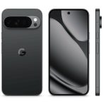 Google Pixel 10 Pro XL - 5G smartphone - SIM duplo - RAM 16 GB / Memória Interna 256 GB - visor OLED - 6.8" - 2992 x 1344 pixels (120 Hz) - 3x câmaras traseiras 50 MP, 48 MP, 48 MP - front camera 42 MP - obsidiana