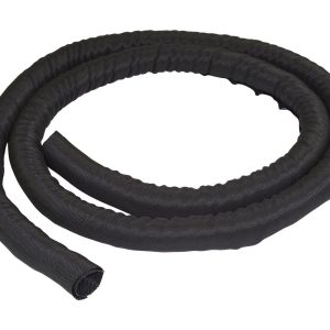 Startech 6.5' (2m) Cable Management Sleeve, Flexible Coiled Cable Wrap, 1.0-1.5" dia. Expandable Sleeve, Polyester Cord…