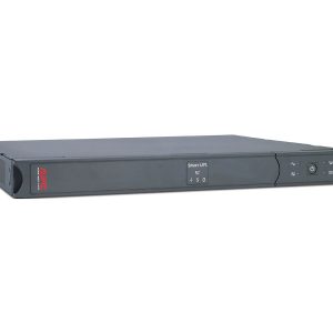 APC Smart-UPS SC 450VA - UPS (montável em bastidor) - AC 230 V - 280 watt - 450 VA - RS-232 - conectores de saída: 4 -…