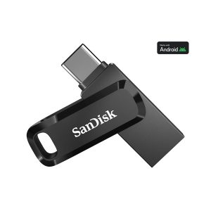 SanDisk Ultra Dual Drive Go - Drive flash USB - 2 TB - USB 3.2 Gen 1 / USB-C - preto