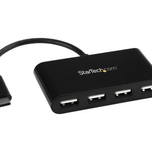 Startech 4-Port USB-C Hub - USB-C to 4x USB-A Hub Adapter - Mini USB 2.0 Hub - Bus-powered USB Type-C Port Expander…
