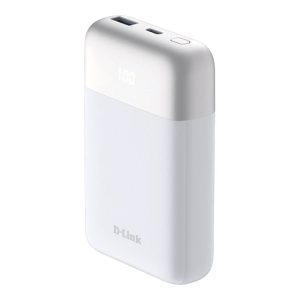 D-Link DPP-101 - Carregador portátil - 10000 mAh - 18 watt - QC 3.0, PD 3.0 - 2 conectores de saída (USB-C, USB)