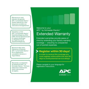 APC Extended Warranty (Renewal or High Volume) - Contrato extendido de serviço (para outro, dispositivos de força e…