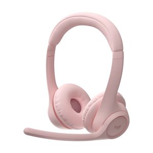 Logitech Zone 300 - Auscultadores - no ouvido - bluetooth - sem fios - rosa