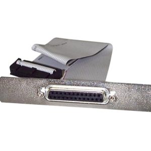 StarTech.com 16in DB25 Parallel Female to IDC 25 Pin Header Slot Plate (PLATE25F16) - Painel paralelo - DB-25 (F) para…