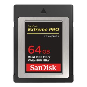 SanDisk Extreme PRO - Cartão de memória flash - 64 GB - CFexpress
