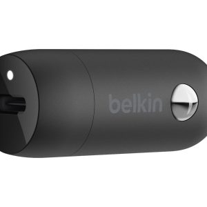 Belkin BoostCharge - Adaptador de energia para automóvel - 30 Watt - 3 A - Fast Charge, Fornecimento de Energia 3.1…