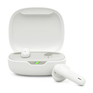 Auriculares Bluetooth JBL Wave Flex 2 con estuche de carga/ Autonomía 10h/ Blancos
