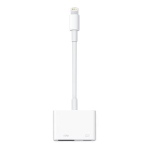Apple Lightning Digital AV Adapter - Cabo Lightning - Lightning macho para HDMI, Lightning fêmea