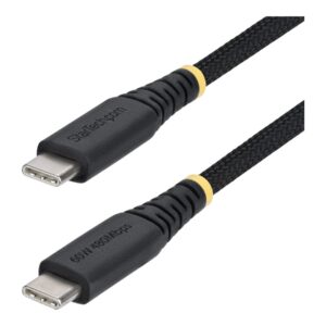 StarTech.com - Cabo USB - USB-C (M) para USB-C (M) - USB 2.0 - 3 A - 2 m - USB Power Delivery (60W) - preto