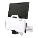 Ergotron 200 Series - Kit de montagem (braço articulado, tabuleiro de teclado com tabuleiro de rato esquerdo/direito,…