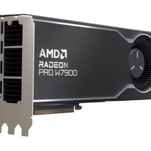 AMD Radeon Pro W7900 - Cartão gráfico - Radeon Pro W7900 - 48 GB GDDR6 - PCI Express 4.0 x16 (unidade traseira) - 3 x…