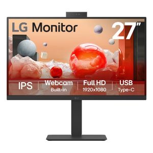 Monitor Profissional LG 27BA850-B 27"/ Full HD/ Webcam/ Mult