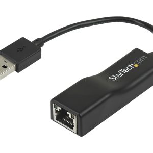 Startech USB 2.0 to 10/100 Mbps Ethernet Network Adapter Dongle - USB Network Adapter - USB 2.0 Fast Ethernet Adapter -…