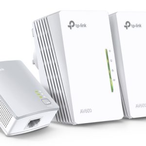 Adaptador Powerline TP-Link WPA4220TKit 500Mbps/ Alcance 300m/ Pack de 3