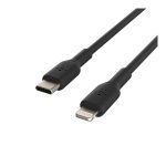 Belkin BoostCharge - Cabo Lightning - USB-C macho para Lightning macho - 1 m - preto - Fornecimento de energia USB (18W)