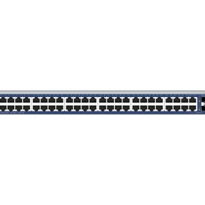 NETGEAR GS748T - V6 - interruptor - L3 Lite - inteligente - 48 x 10/100/1000 + 2 x Gigabit SFP + 2 x combo Gigabit SFP…