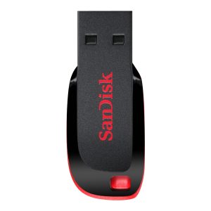 SanDisk Cruzer Blade - Drive flash USB - 16 GB - USB 2.0 - verde eléctrico